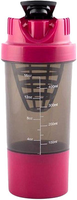 

Nrb Gym Protein Shaker Bottle 500 ml Shaker(Pack of 1, Pink)