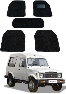 AUTO PEARL PVC (Polyvinyl Chloride), Plastic Standard Mat For  Maruti Suzuki Gypsy King(Black)