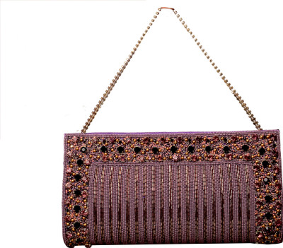 

RICHLYNN Party Purple Clutch