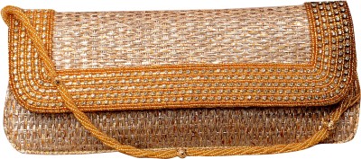 

RICHLYNN Party Brown Clutch