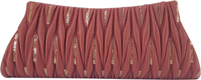 

X-WELL Casual Maroon Clutch