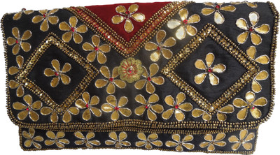 

Spice Art Party Black Clutch
