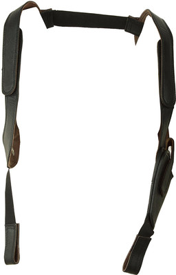 

SHAH Shoulder 32 Bore Revolver Holster Racquet Carry Case/Cover Free Size(Black)