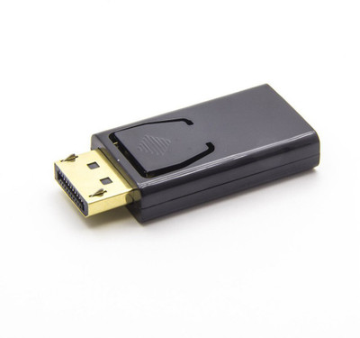 

Baskety Display Port Male To HDMI Female HDMI Adapter(Compatible with HDMI External Screen, Laptop, Black)