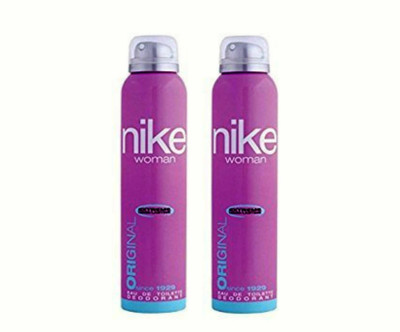 Nike Women Orignal Edt Deo (super saver) (pack of 2) Deodorant Spray - For Women(400 ml, Pack of 2)