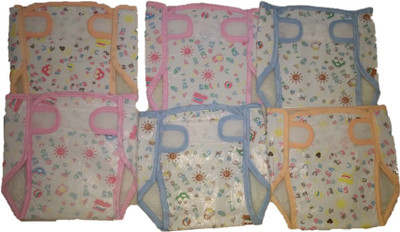 

NewJainTraders Plastic Reusable Diapers Cum Panties - L(6 Pieces)