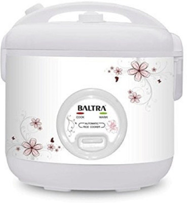

Baltra Premium Deluxe 1.8ltr Electric Rice Cooker(1.8, White)