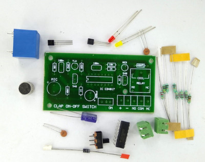 

SunRobotics Clap Operated On Off Switch DIY Kit Educational Electronic Hobby Kit