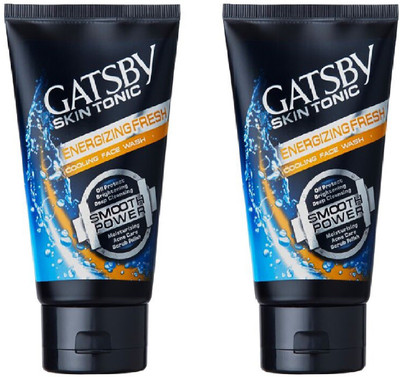 

Gatsby Energizing Fresh Cooling, Pack of 2, Face Wash(200 g)