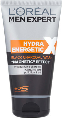 

L'Oreal men expert hydra energetic black charcoal face wash Face Wash(150 ml)