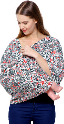 

feather hug 360° Nursing Cover Breastfeeding Cover Scarf - Baby Car Seat Canopy, Shopping Cart, Stroller, Carseat Covers For Girls & Boys - Best Multi -Use Infinity Stretchy Shawl, Perfect Baby Shower Gift Feeding Cloak(Multicolor)