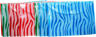 

Aahum Sales Polypropylene My Clear Bag Set of 10(Set Of 10, Multicolor)