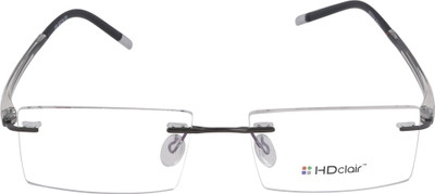 

HD Clair Rimless Rectangle Frame(49 mm