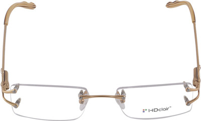 HD Clair Rimless Rectangle Frame(51 mm