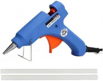 

Glun Blue Super mini 20W On Off Switch And Indicator With 2 Hot Melt Glue Sticks Standard Temperature Corded Glue Gun(7 mm)