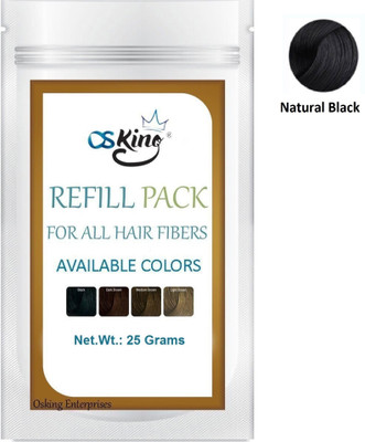 

Osking Hair Building Fibers Refill Pack 25Grams (Hair Loss Concealer) For All Fibres(25 g)