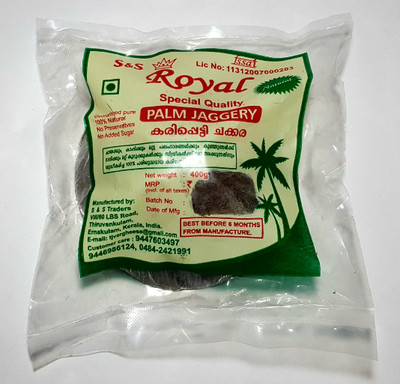 

Royal Kerala Palm Jaggery Jaggery(400 g)
