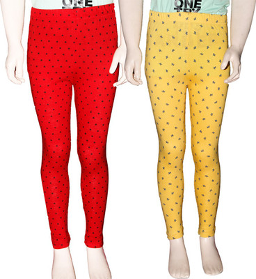 Ehiose Legging For Girls(Multicolor Pack of 2)