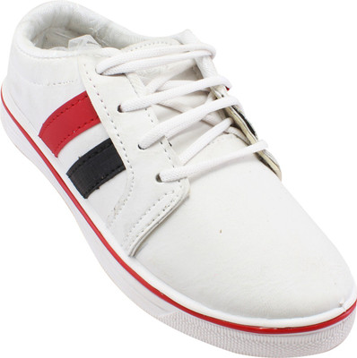

Claptrap Boys Lace Casual Boots(White