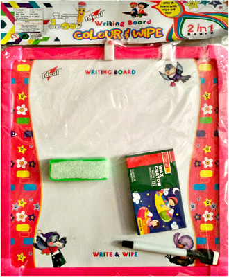 

Nici Children Writing Board With Duster & Marker(Multicolor)