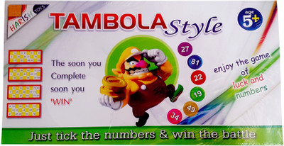 

Nici TAMBOLA STYLE 5 +(Multicolor)