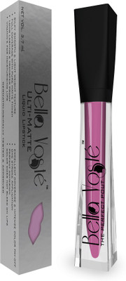 Bella Voste ULTI-MATTE LIQUID LIPSTICK(MAUVE NUDE-02, 3.7 ml)