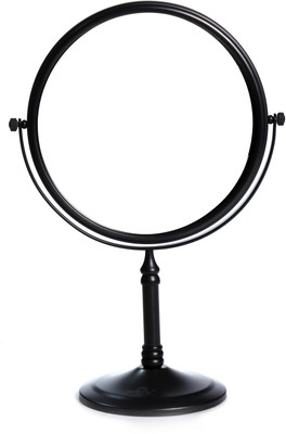 

Dolphy Black 5X Tabletop Shaving & Makeup Vanity - 8 Inch Magnifying Mirror(Round)