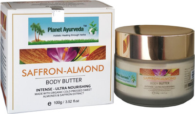 

Planet Ayurveda Saffron-Almond Body Butter(100 g)