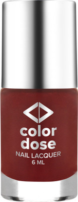 Color Dose Nail Polish Trend Maroon