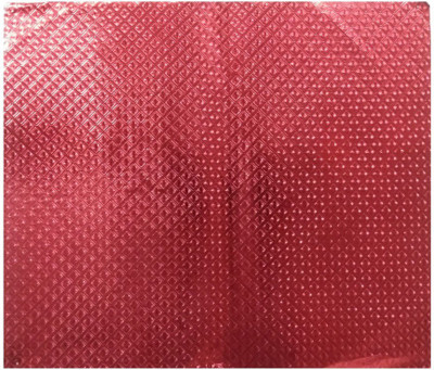 Shreeji Decoration 4 Pcs of Ambose,Pada(Marriage) Paper for Marriage Decoration,Home Decoration,Flower making, Gift wrapping, Festive decoration, Hobby craft,Art & Craft Ruled A4 Multipurpose Paper(Set of 1, Red)