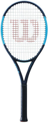 

Wilson Ultra 100 Blue Unstrung Tennis Racquet(G3 - 4 3/8 Inches, 300 g)