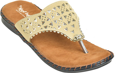 

Alert India Women Cream::Tan Flats