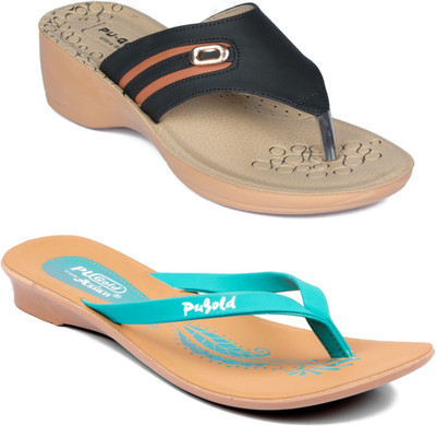 

Asian Women Multicolor Wedges