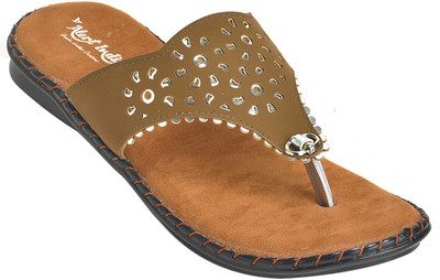 

Alert India Women Brown::Tan Flats