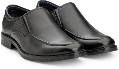 

Escaro Men's Formal Slip On For Men(Black