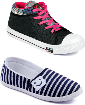 

Asian Women Casual & Running Shoes Combo Pack of 2 For Women(Multicolor