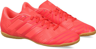 

ADIDAS NEMEZIZ TANGO 17.4 IN Football Shoes For Men(Pink, Reacor/redzes/cblack