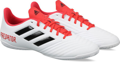 

ADIDAS PREDATOR TANGO 18.4 IN Football Shoes For Men(Black, Cblack/ftwwht/solred