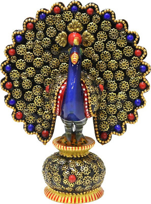 

HandicraftsHomeDecor Decorative Showpiece - 8.75 cm(Wooden, Multicolor)