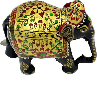 

HandicraftsHomeDecor Decorative Showpiece - 7.5 cm(Wooden, Multicolor)