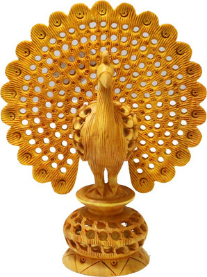 

HandicraftsHomeDecor Decorative Showpiece - 15 cm(Wooden, Multicolor)
