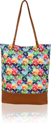 

Kleio Women Casual Multicolor Canvas Tote