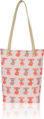 

Kleio Women Casual Pink Canvas Tote