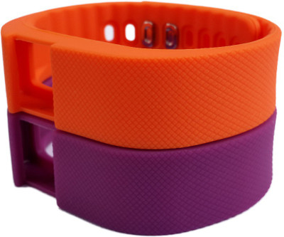 

fbandz Replacement strap for TW64, Mil64, Skull64, TW64S and Akira64 Smart Band Strap(Orange, Purple)