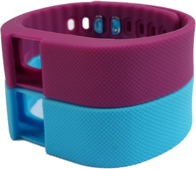 

fbandz Replacement strap for TW64, Mil64, Skull64, TW64S and Akira64 Smart Band Strap(Purple, Blue), Blue;purple