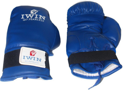 

iWin 14 OZ Boxing Gloves (XL, Blue)