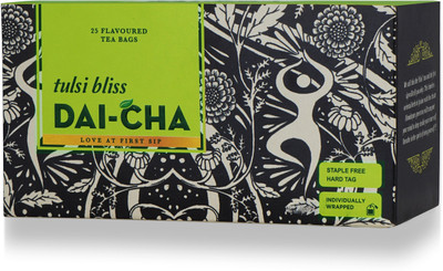

Dai-Cha Dai Cha Tulsi Unflavoured Herbal Tea Bags(50 g, Box)