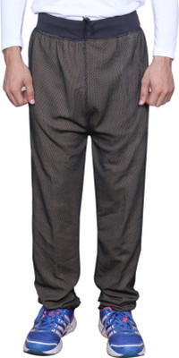 Indistar Solid Men Brown Track Pants