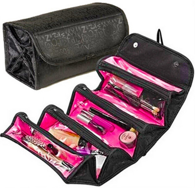 

Onshoppy Roll N Go Travel Buddy Toiletry Bag / Bag Organizer Travel Toiletry Kit(Black)