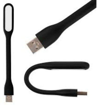 

Prro Flexible Portable Lamp 1 pcs Flexible Led Light USB LED-6 Led Light(Black)